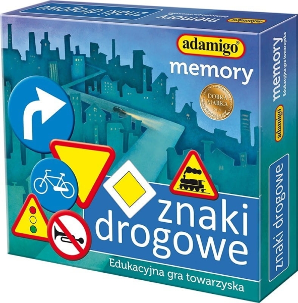 MEMORY ZNAKI DROGOWE GRA EDUKACYJNA