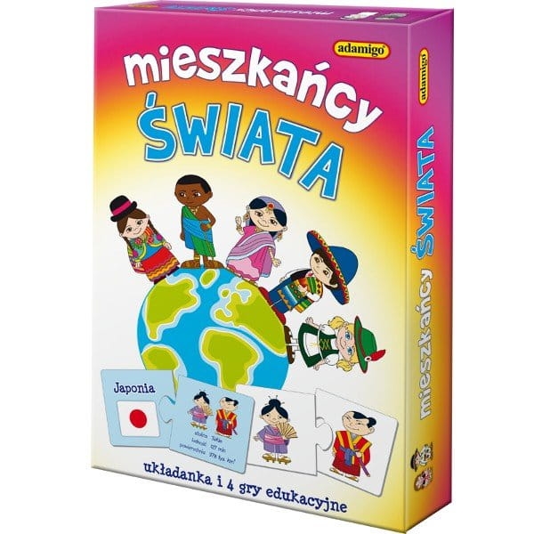 MIESZKAŃCY ŚWIATA GRA EDUKACYJNA