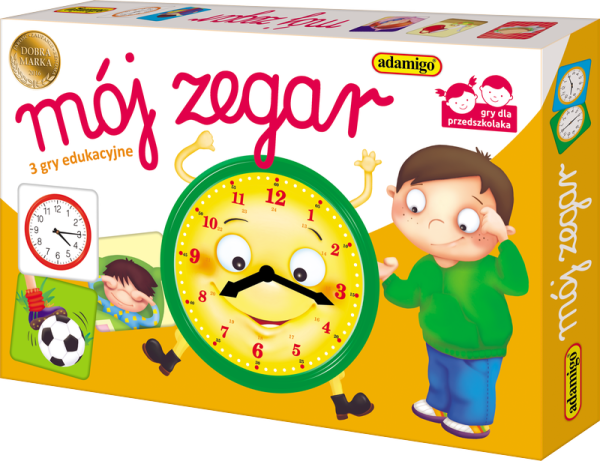 MÓJ ZEGAR GRA EDUKACYJNA DLA DZIECI