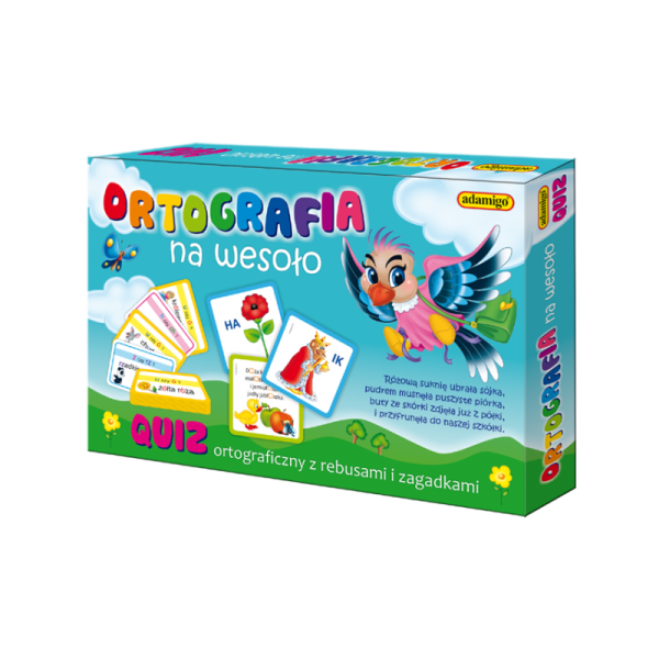 ORTOGRAFIA NA WESOŁO QUIZ ORTOGRAFICZNY GRA