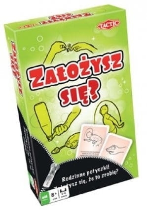 ZAŁOŻYSZ SIĘ? WERSJA PODRÓŻNA GRA TOWARZYSKA
