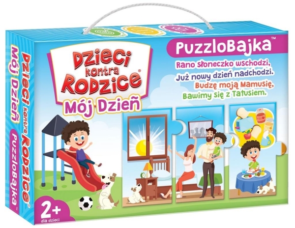 DZIECI KONTRA RODZICE PUZZLOBAJKA MÓJ DZIEŃ