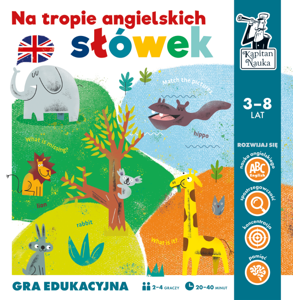 KAPITAN NAUKA GRA NA TROPIE ANGIELSKICH SŁÓWEK