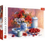 PUZZLE 2000 EL SŁODKIE POPOŁUDNIE TREFL KWIATKI 