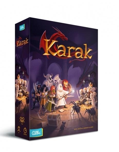 KARAK GRA PLANSZOWA FANTASY KAFELKI
