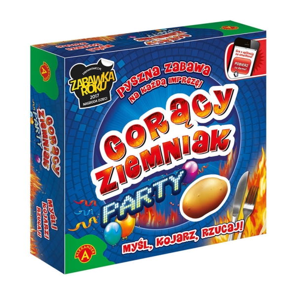 GORĄCY ZIEMNIAK PARTY GRA PLANSZOWA RODZINNA