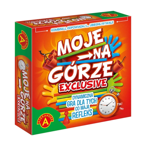 MOJE NA GÓRZE WERSJA EXCLUSIVE GRA PLANSZOWA