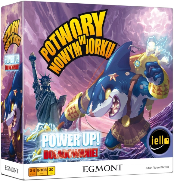 POWER UP DOŁADOWANIE NOWA EDYCJA DODATEK DO GRY POTWORY W NOWYM JORKU