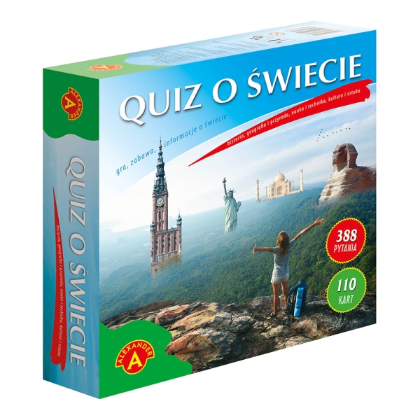 WIELKI QUIZ O ŚWIECIE GRA EDUKACYJNA
