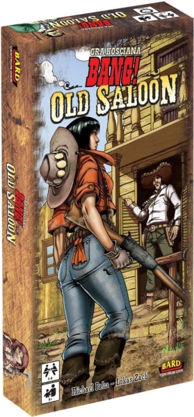 BANG OLD SALOON GRA KOŚCIANA DZIKI ZACHÓD