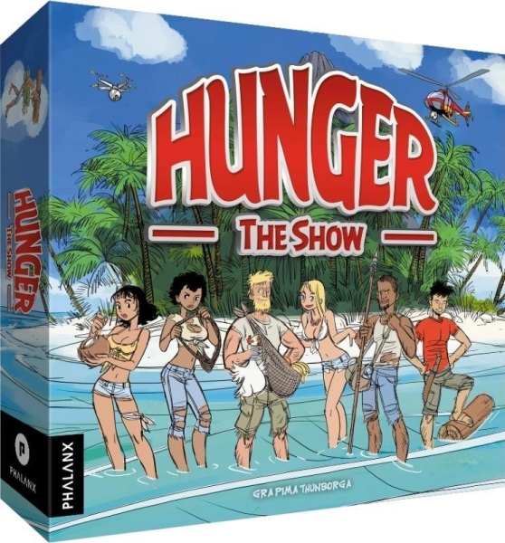 HUNGER THE SHOW GRA PLANSZOWA RODZINNA IMPREZOWA