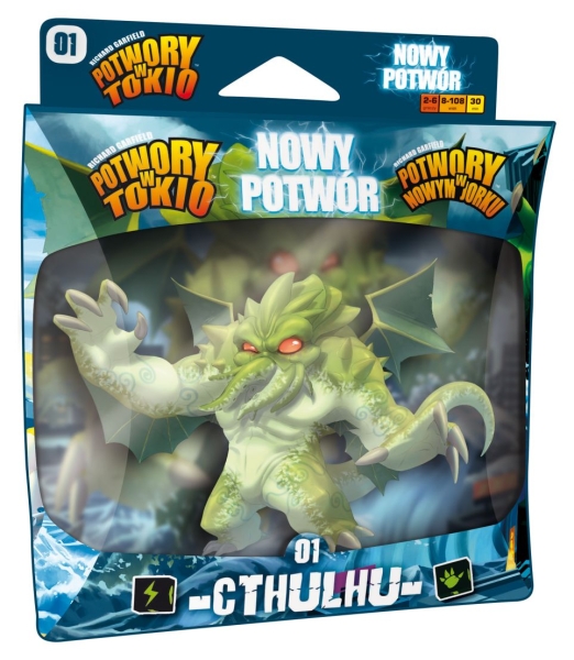 CTHULHU NOWY POTWÓR DODATEK DO GIER "POTWORY W TOKIO" I "POTWORY W NOWYM JORKU"