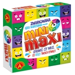 GRA PLANSZOWA MINI MAXI ZWARIOWANA GRA KARCIANA