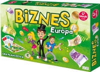 BIZNES EUROPA GRA PLANSZOWA EKONOMICZNA