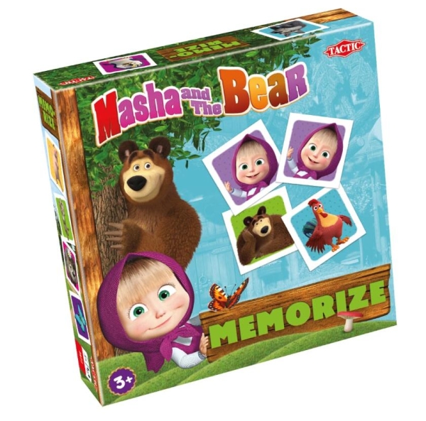MASZ I NIEDŹWIEDŹ MEMORIZE GRA PAMIĘCIOWA