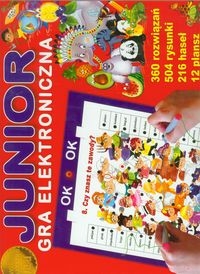 JUNIOR GRA ELEKTRONICZNA EDUKACYJNA