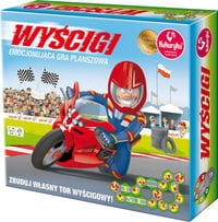 WYŚCIGI GRA PLANSZOWA STRATEGICZNA