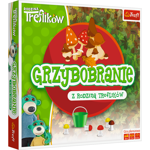GRZYBOBRANIE Z RODZINĄ TREFLIKÓW GRA PLANSZOWA