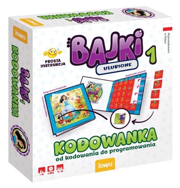 BAJKI KODOWANKA JAWA GRA PLANSZOWA LOGICZNA