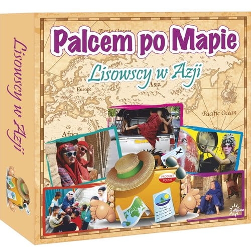 PALCEM PO MAPIE LISOWSCY W AZJI GRA EDUKACYJNA