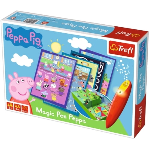 ŚWINKA PEPPA MAGIC PEN GRA EDUKACYJNA