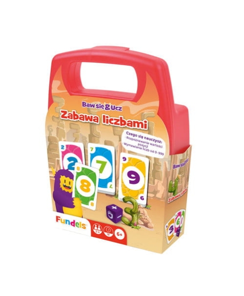 FUNDELS ZABAWA LICZBAMI GRA EDUKACYJNA