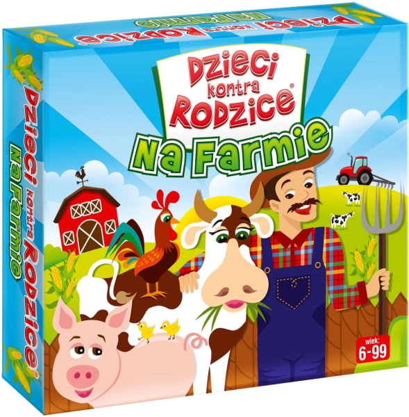 DZIECI KONTRA RODZICE NA FARMIE GRA PLANSZOWA