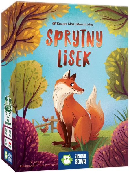SPRYTNY LISEK GRA KARCIANA DLA DZIECI