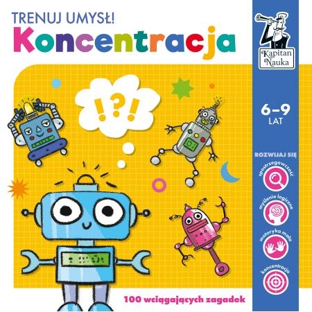 KAPITAN NAUKA KONCENTRACJA TRENUJ UMYSŁ GRA EDUKACYJNA