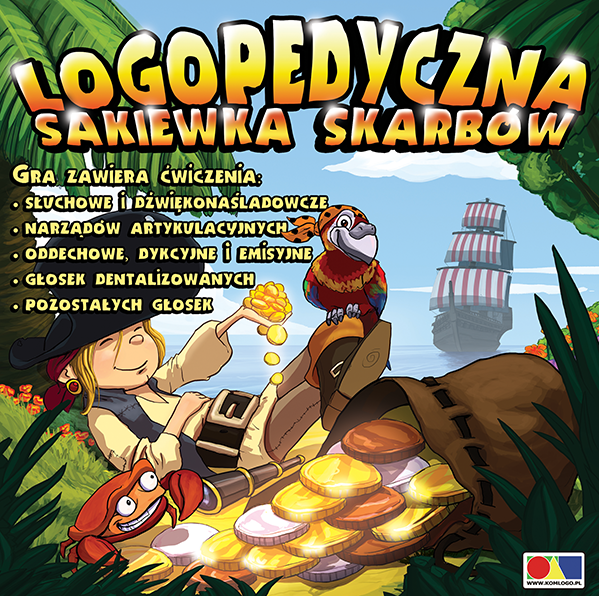 LOGOPEDYCZNA SAKIEWKA SKARBÓW GRA ĆWICZENIA