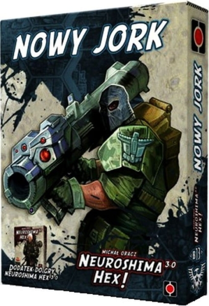 NEUROSHIMA HEX 3.0 NOWY JORK DODATEK DO GRY