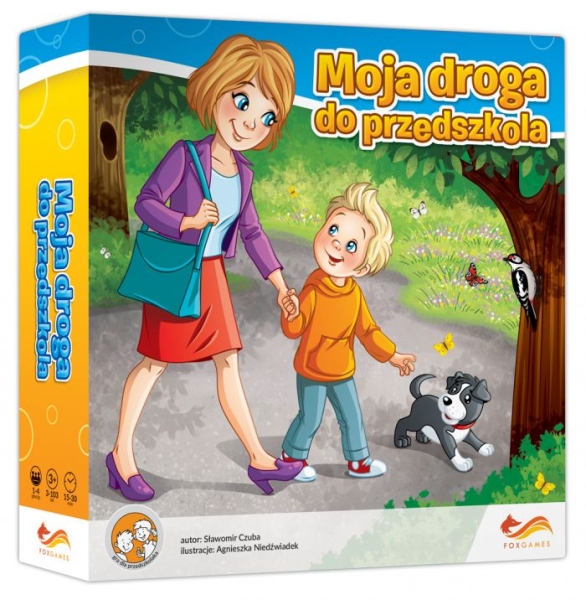 MOJA DROGA DO PRZEDSZKOLA GRA PLANSZOWA