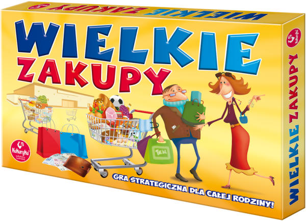 WIELKIE ZAKUPY GRA STRATEGICZNA DLA CAŁEJ RODZINY