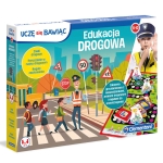 UCZĘ SIĘ BAWIĄC EDUKACJA DROGOWA GRA PLANSZOWA