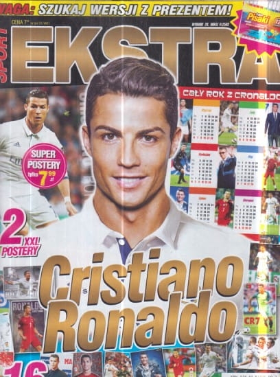 GIGA SPORT EKSTRA.CRISTIANO RONALDO PLAKATY
