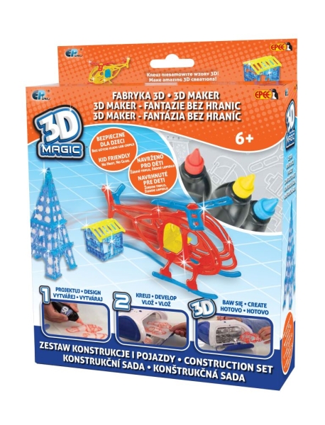 3D MAGIC FABRYKA 3D MEGA ZESTAW TEMATYCZNY