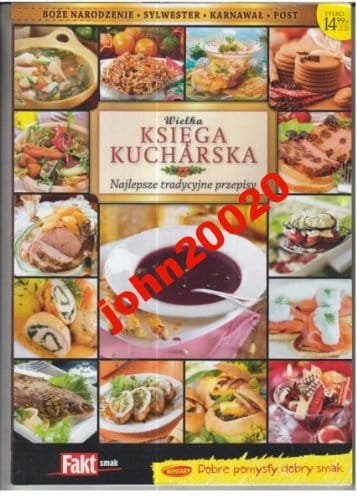 WIELKA KSIĘGA KUCHARSKA.BOŻE NARODZENIE,SYLWESTER