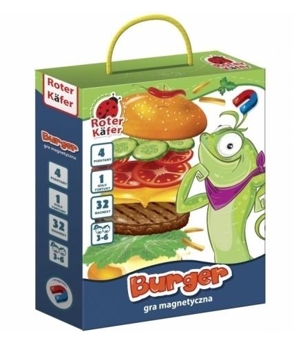 BURGER GRA MAGNETYCZNA DLA DZIECI