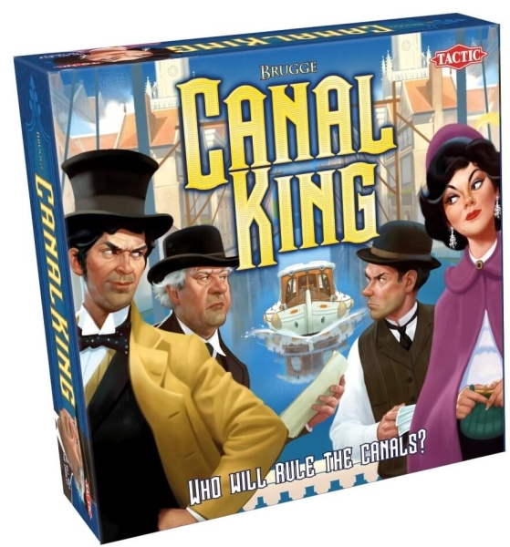 CANAL KING STRATEGICZNA GRA PLANSZOWA