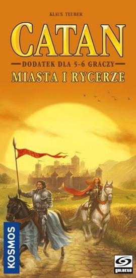 CATAN MIASTA I RYCERZE DODATEK DLA 5-6 GRACZY