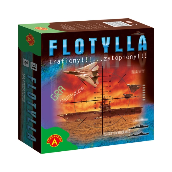 FLOTYLLA GRA STRATEGICZNA LOGICZNA STATKI