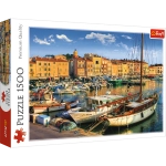 PUZZLE 1500 ELEMENTÓW STARY PORT W SAINT TROPEZ