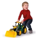 CIĄGNIK Z ŁYŻKĄ 62 CM ZIELONO-ŻÓŁTY ZABAWKA