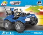 COBI 1547 ACTION TOWN POLICYJNY QUAD PATROLOWY