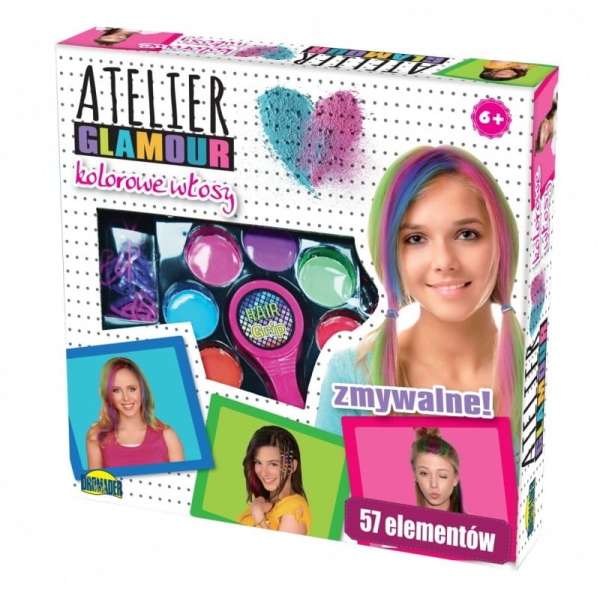 ATELIER GLAMOUR KOLOROWE WŁOSY