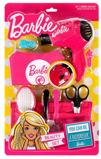 BARBIE ZESTAW FRYZJER Z AKCESORIAMI