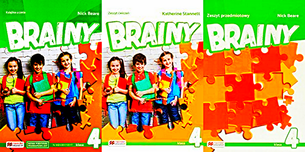 BRAINY 4 ANGIELSKI PODRĘCZNIK ĆWICZENIA ZESZYT  PRZEDMIOTOWY