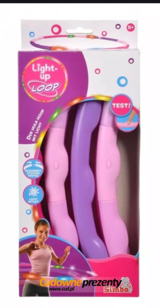 HULA HOOP ŚWIECĄCE 