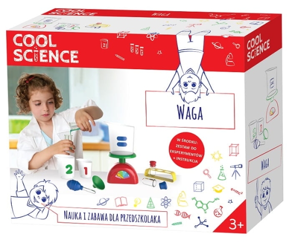 COOL SCIENCE WAGA ZABAWKA EDUKACYJNA