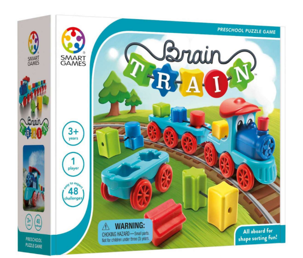 BRAIN TRAIN POCIĄG ZABAWKA EDUKACYJNA